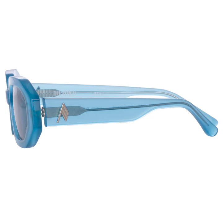 LINDA FARROW THE ATTICO IRENE ANGULAR SUNGLASSES