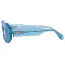 LINDA FARROW THE ATTICO IRENE ANGULAR SUNGLASSES